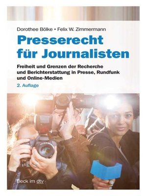 cover image of Presserecht für Journalisten